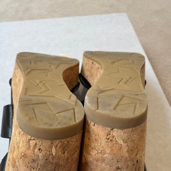 Jimmy Choo Aleili Cork Wedges 100 - Picture 7 of 8